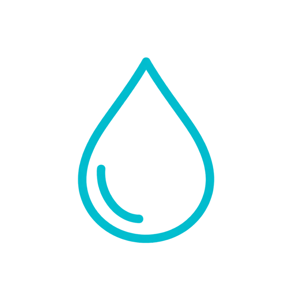icono gota de agua